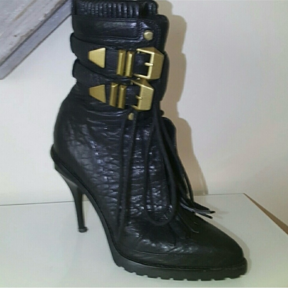 Alexander Wang leather boot